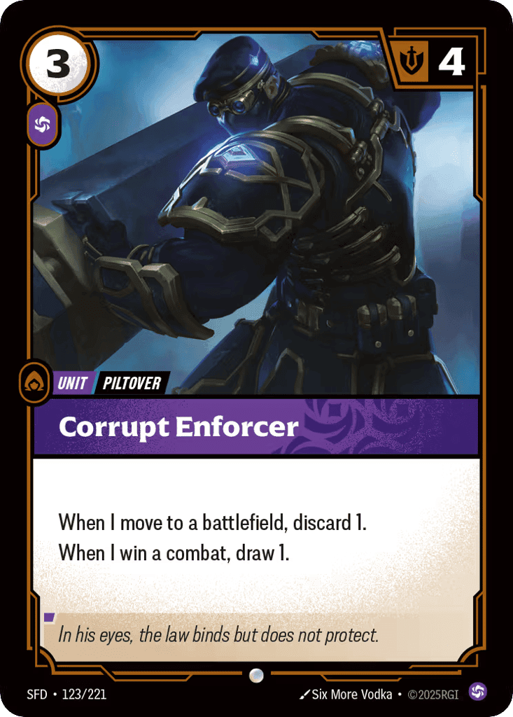 Corrupt Enforcer [SFD-123]