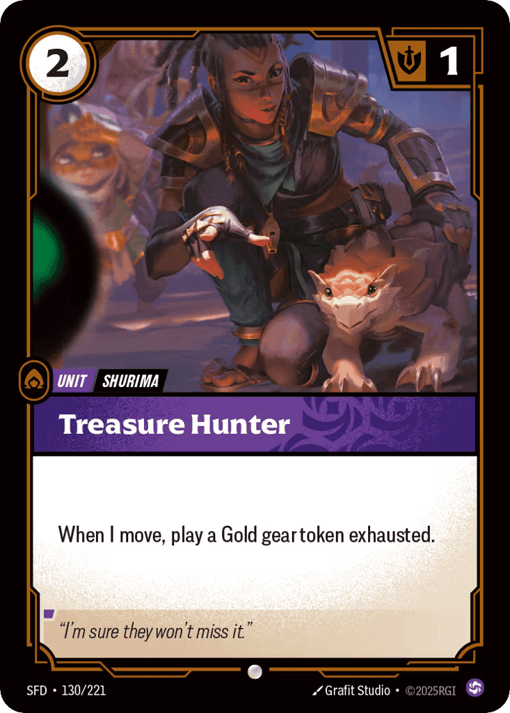 Treasure Hunter [SFD-130] (Foil)