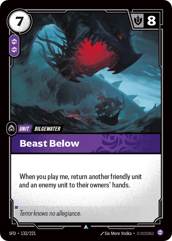 Beast Below [SFD-132]