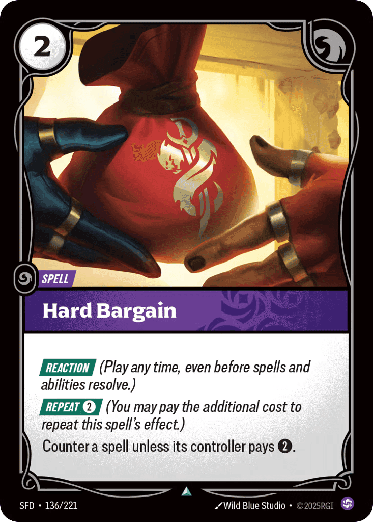 Hard Bargain [SFD-136] (Foil)