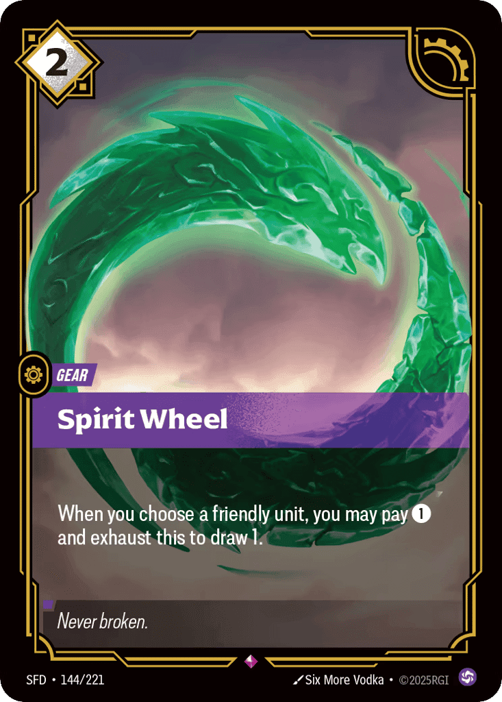 Spirit Wheel [SFD-144] (Foil)