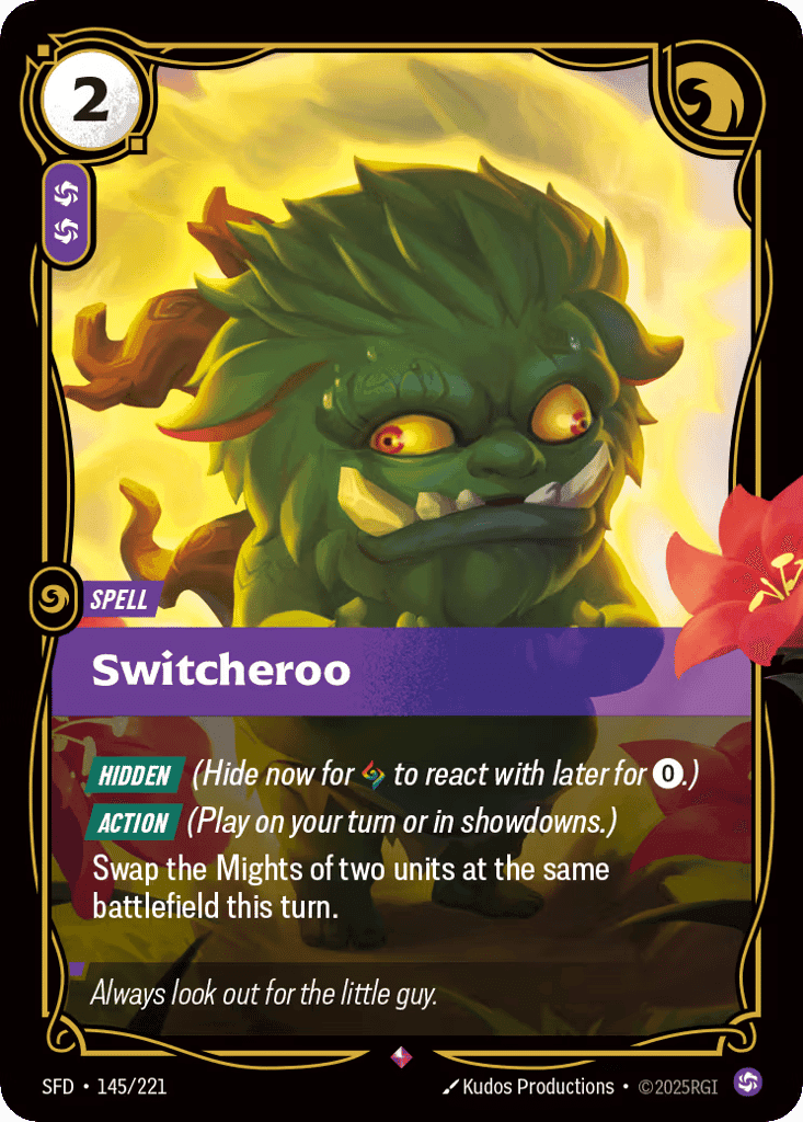 Switcheroo [SFD-145] (Foil)