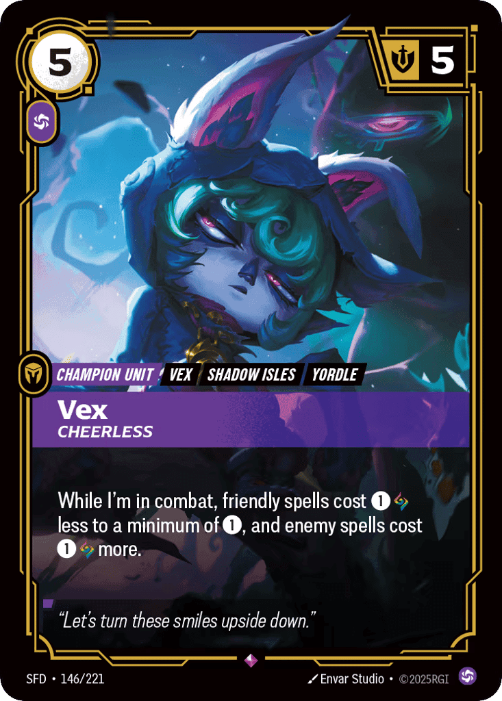 Vex, Cheerless [SFD 146/221] (Foil)