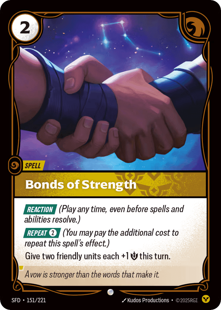 Bonds of Strength [SFD-151] (Foil)