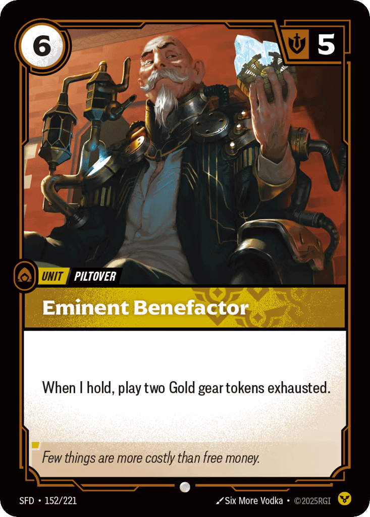 Eminent Benefactor [SFD-152] (Foil)