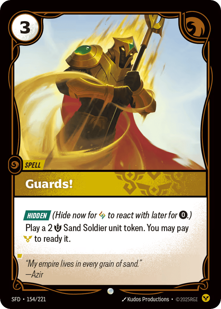 Guards! [SFD-154] (Foil)