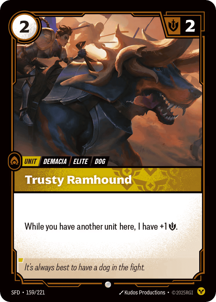 Trusty Ramhound [SFD-159] (Foil)
