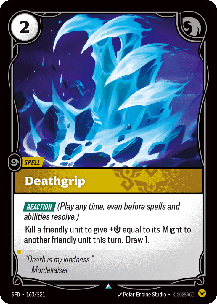 Deathgrip [SFD-163] (Foil)