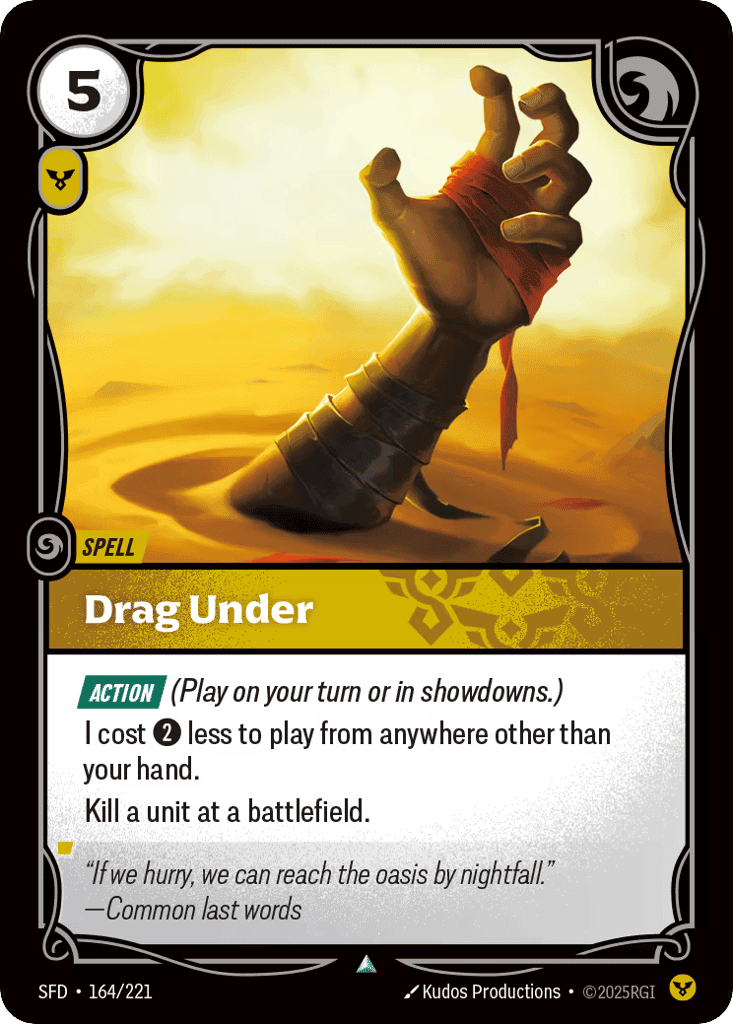 Drag Under [SFD-164]