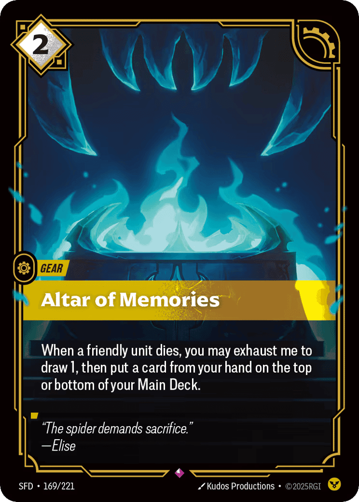 Altar of Memories [SFD-169] (Foil)