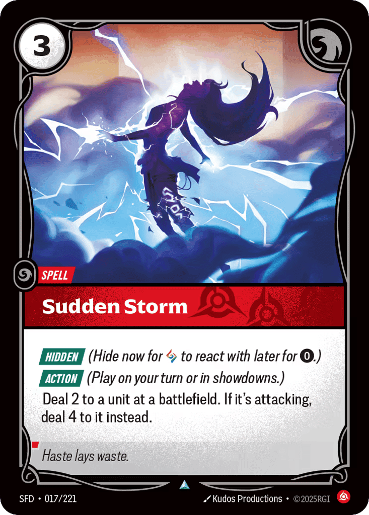 Sudden Storm [SFD-017]