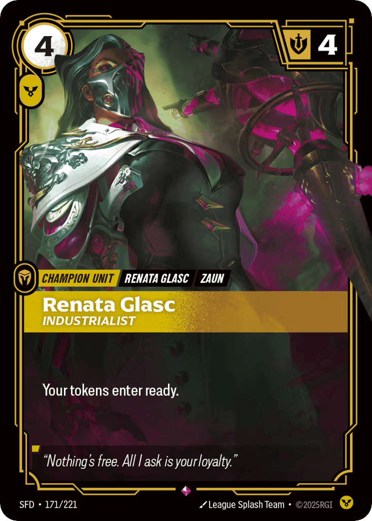 Renata Glasc, Industrialist [SFD 171/221] (Foil)