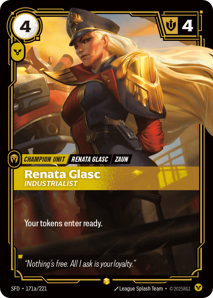 Renata Glasc, Industrialist (Alternate Art) [SFD 171a/221] (Foil)