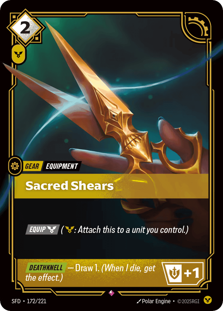 Sacred Shears [SFD-172] (Foil)