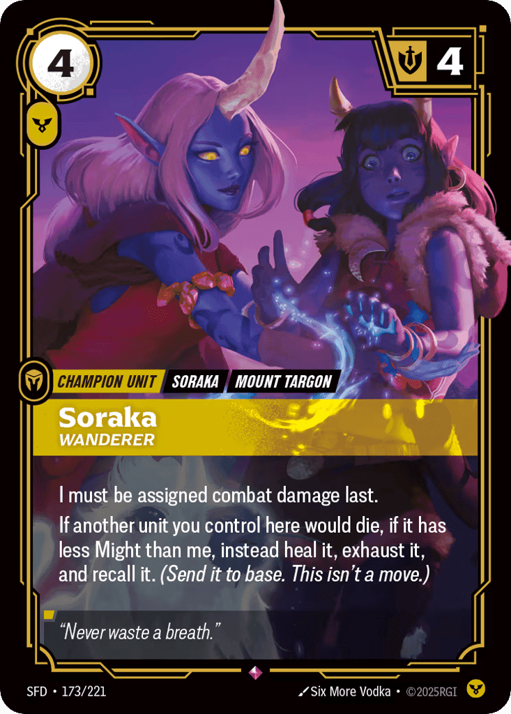 Soraka, Wanderer [SFD 173/221] (Foil)