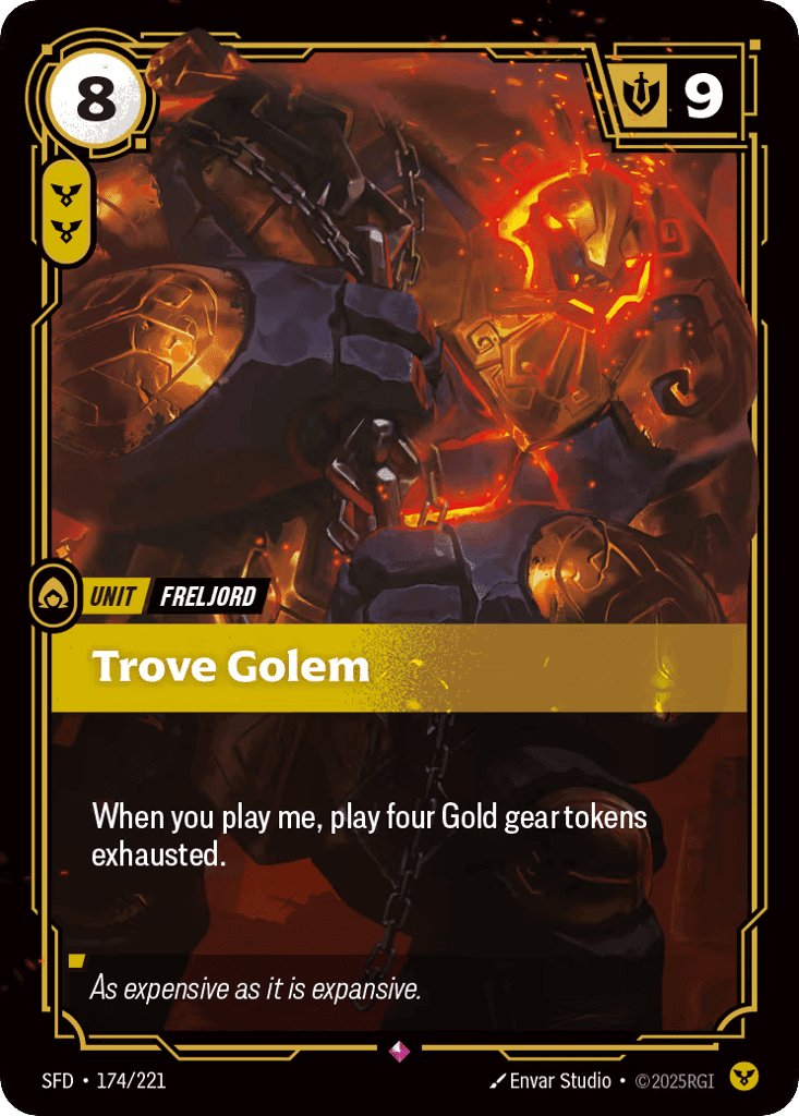 Trove Golem [SFD-174] (Foil)