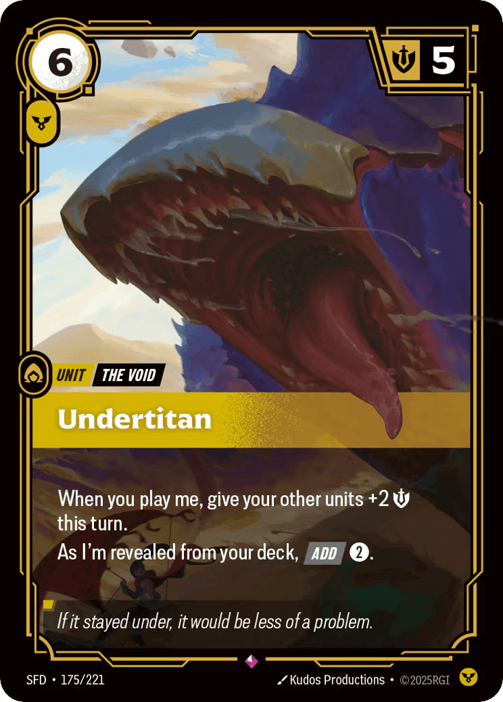 Undertitan [SFD-175] (Foil)