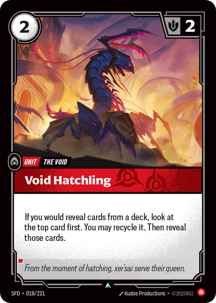 Void Hatchling [SFD-018] (Foil)