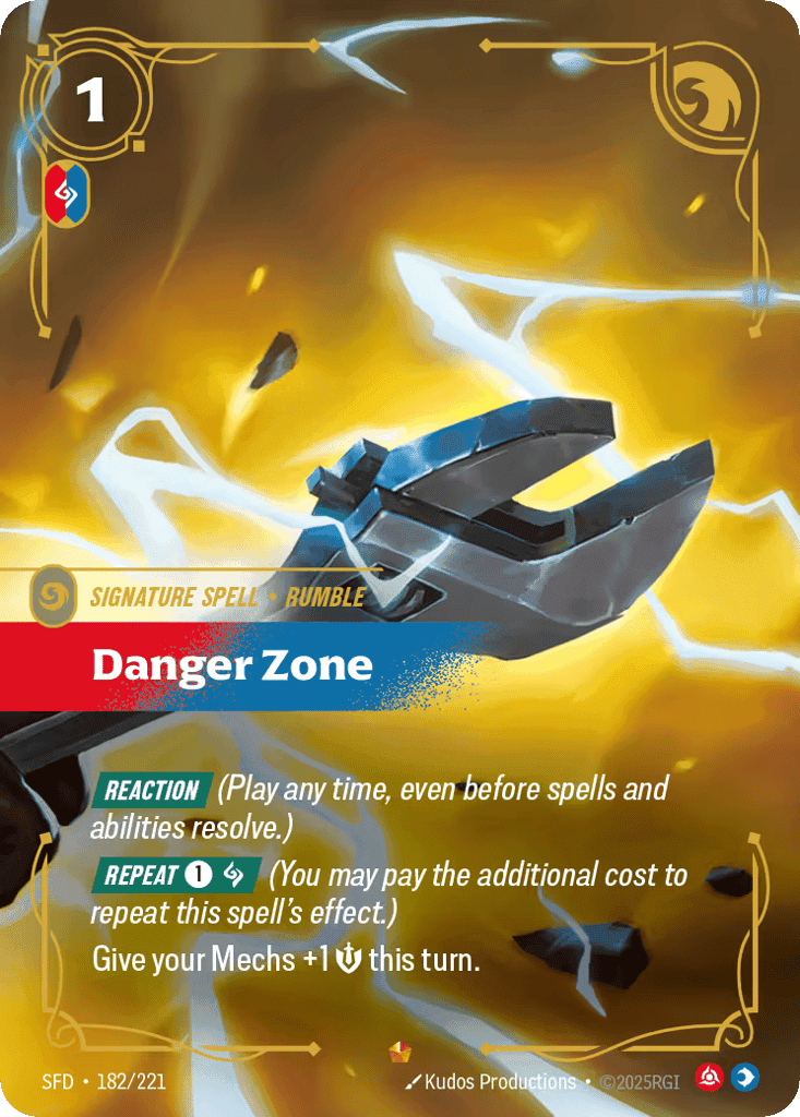 Danger Zone [SFD-182] (Foil)