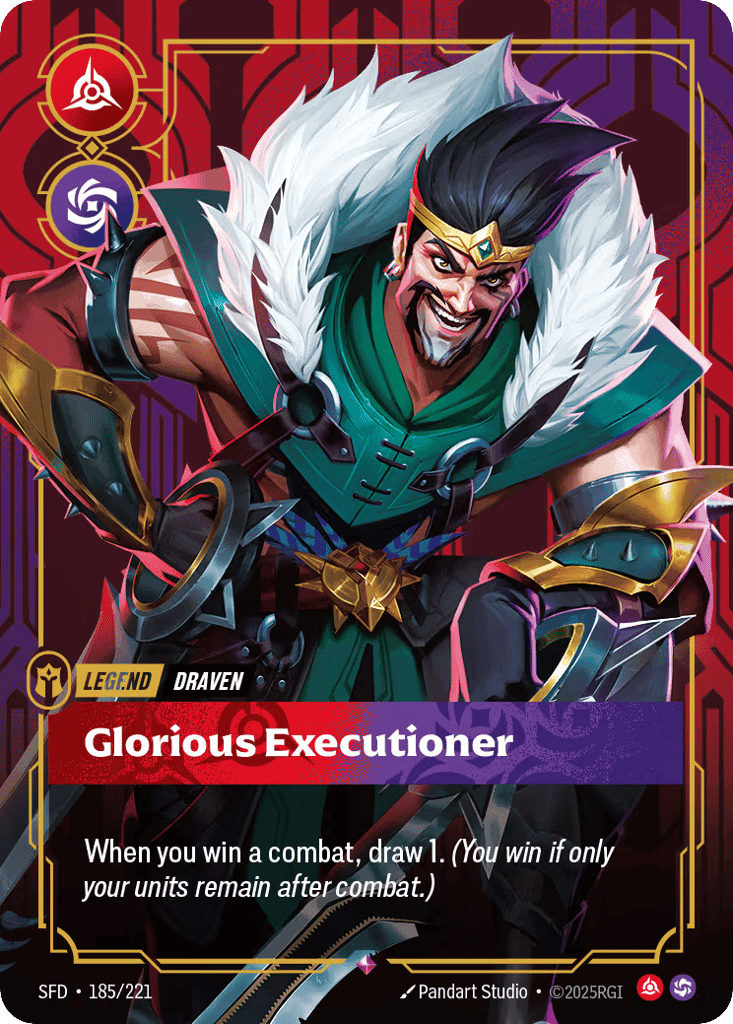 Draven, Glorious Executioner [SFD 185/221] (Foil)