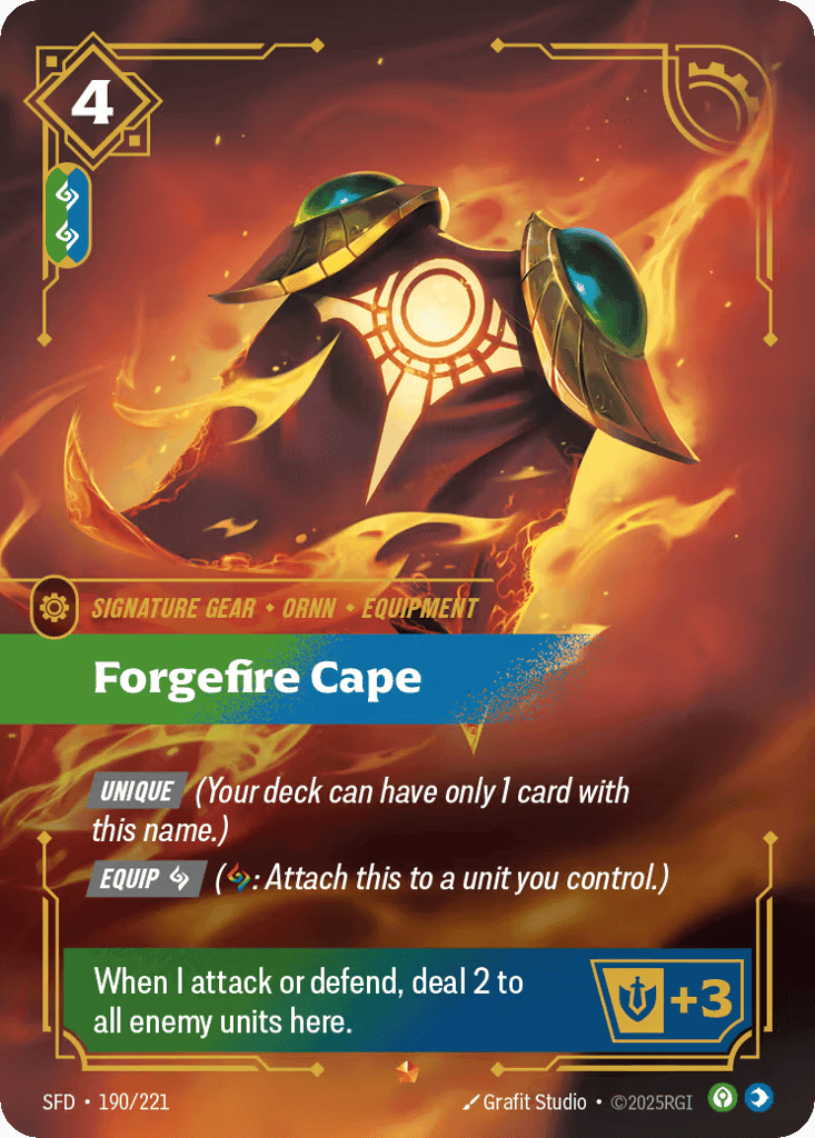 Forgefire Cape [SFD-190] (Foil)