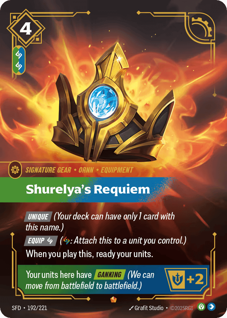 Shurelya's Requiem [SFD-192] (Foil)