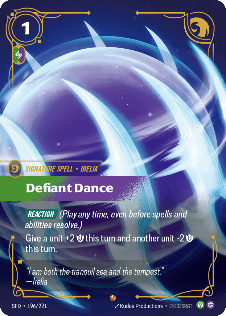 Defiant Dance [SFD-196] (Foil)