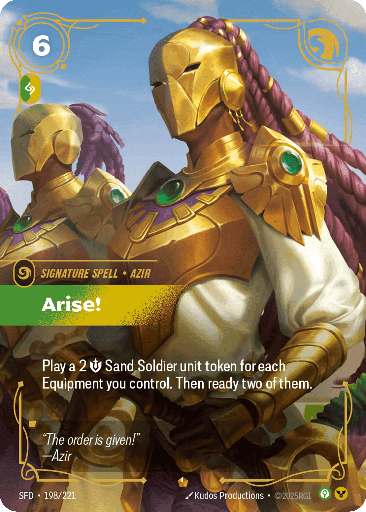 Arise! [SFD-198] (Foil)