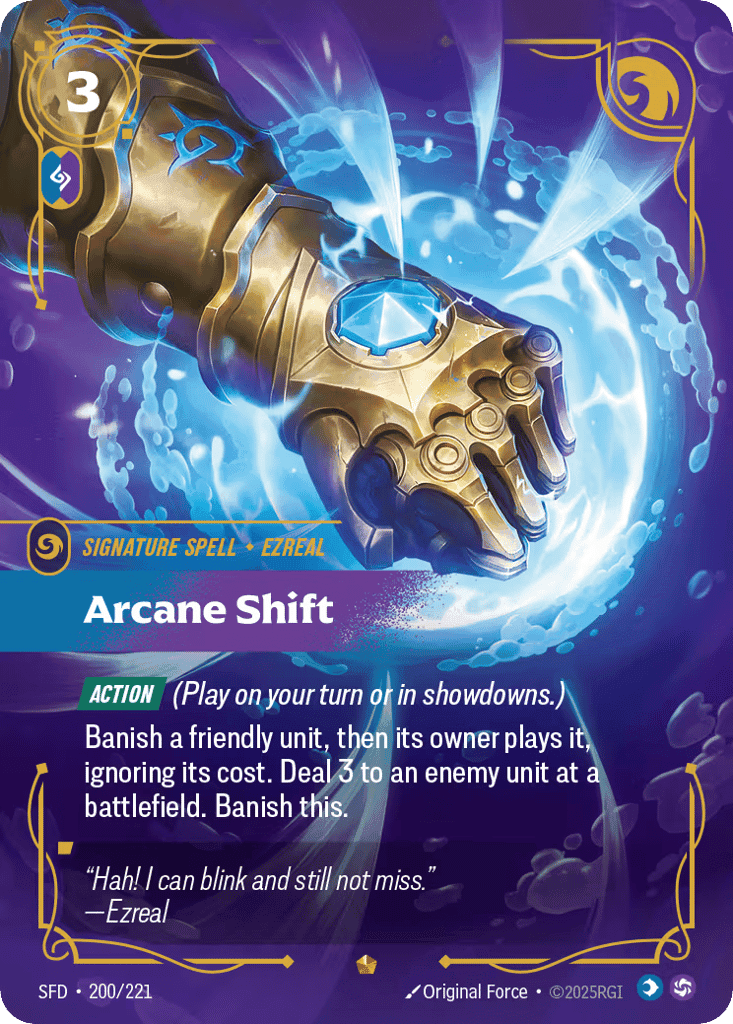 Arcane Shift [SFD-200] (Foil)
