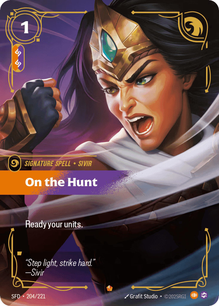 On the Hunt [SFD-204] (Foil)