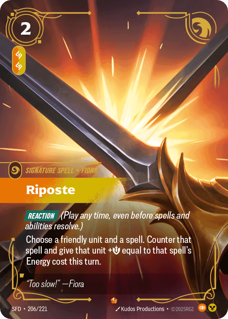 Riposte [SFD-206] (Foil)