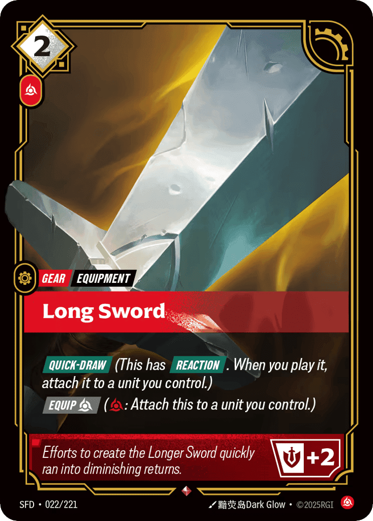 Long Sword [SFD-022] (Foil)