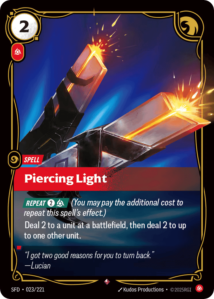 Piercing Light [SFD-023] (Foil)