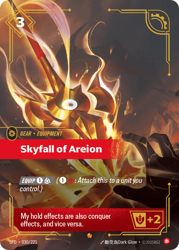 Skyfall of Areion [SFD-030] (Foil)