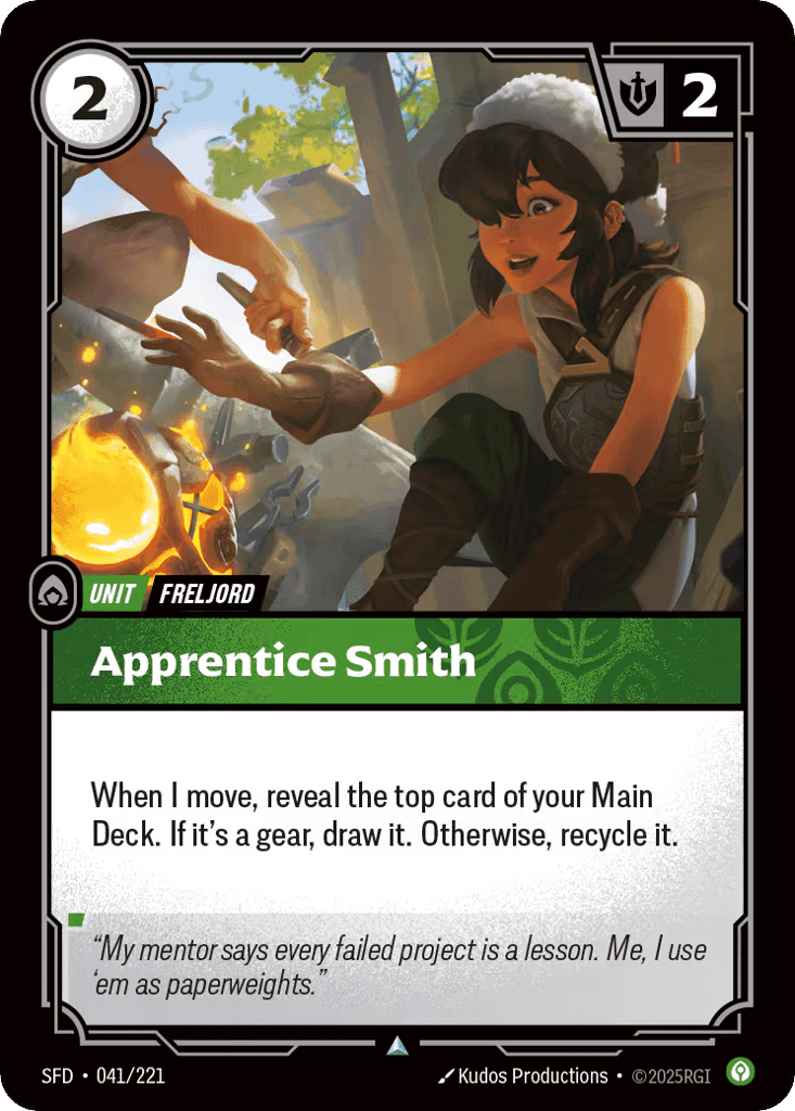 Apprentice Smith [SFD-041] (Foil)