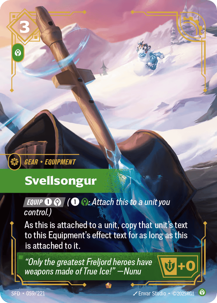 Svellsongur [SFD-059] (Foil)