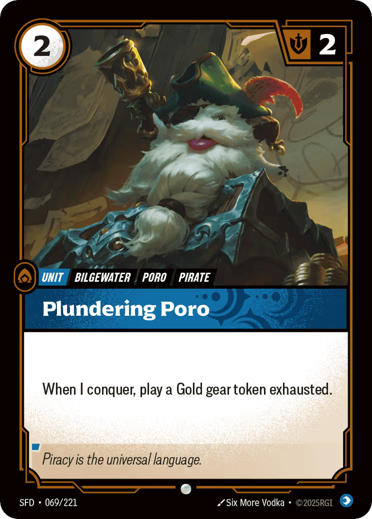 Plundering Poro [SFD-069] (Foil)