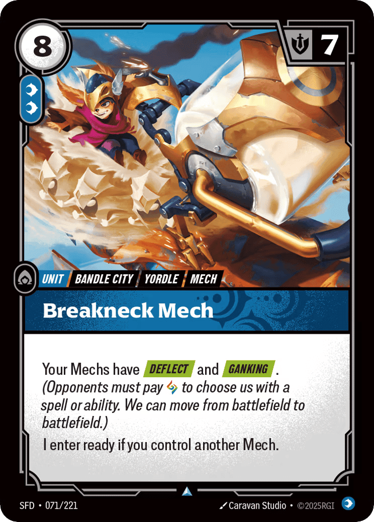 Breakneck Mech [SFD-071] (Foil)