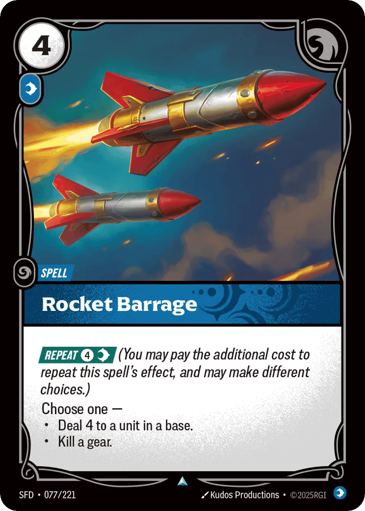 Rocket Barrage [SFD-077]