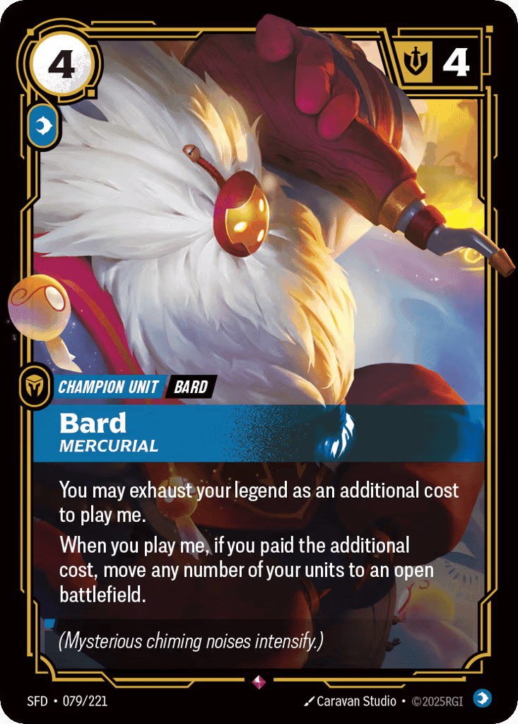 Bard, Mercurial [SFD 079/221] (Foil)