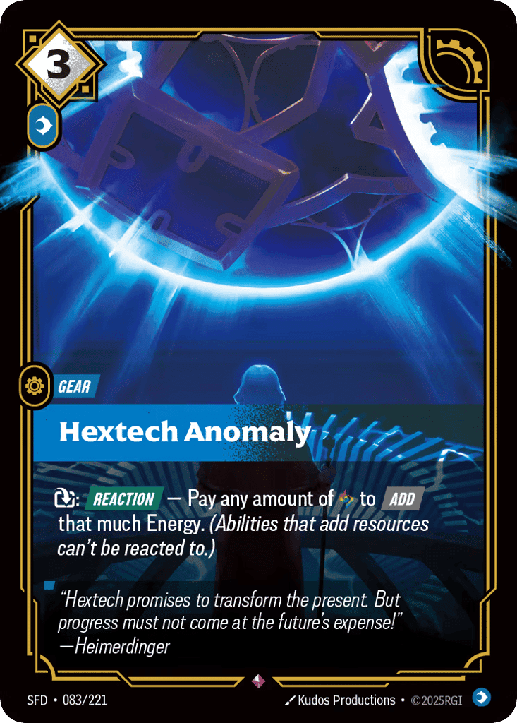 Hextech Anomaly [SFD-083] (Foil)