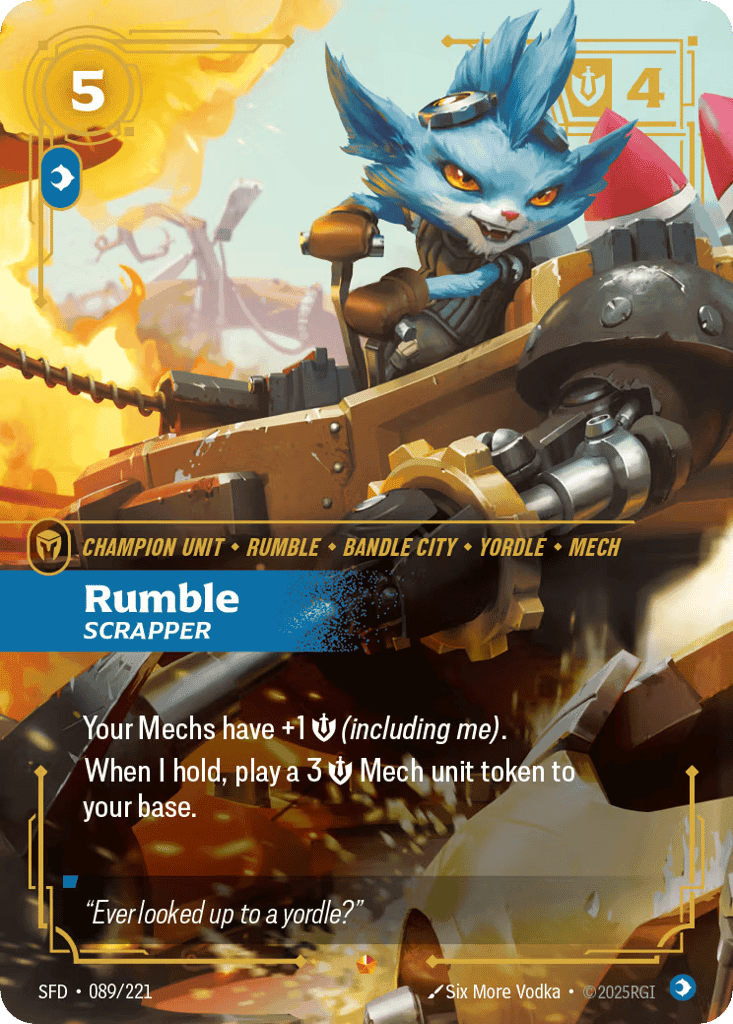 Rumble, Scrapper [SFD 089/221] (Foil)