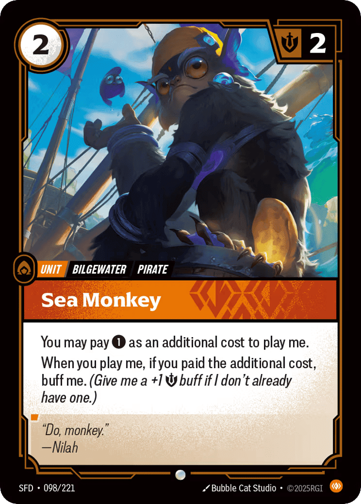 Sea Monkey [SFD-098] (Foil)