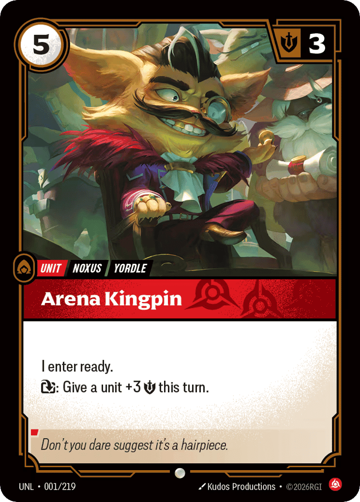 Arena Kingpin [UNL-001] (Foil)