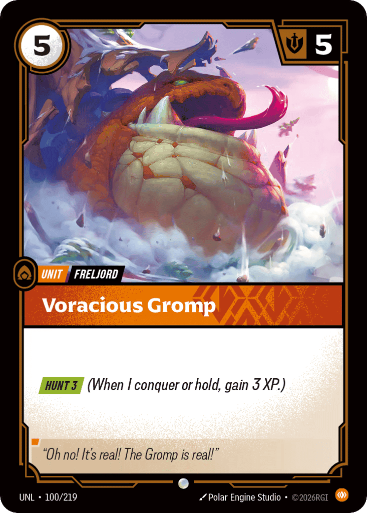 Voracious Gromp [UNL-100]
