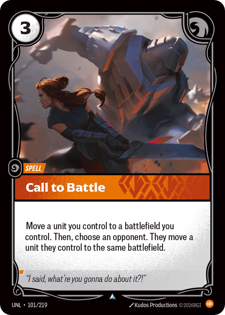 Call to Battle [UNL-101]