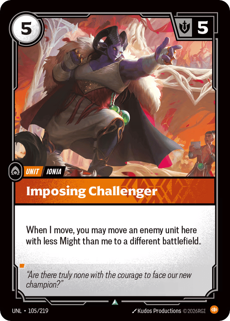 Imposing Challenger [UNL-105]