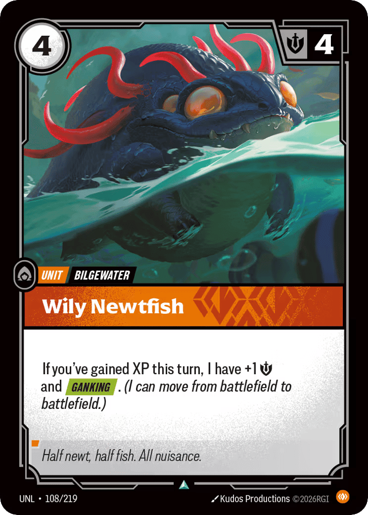 Wily Newtfish [UNL-108]