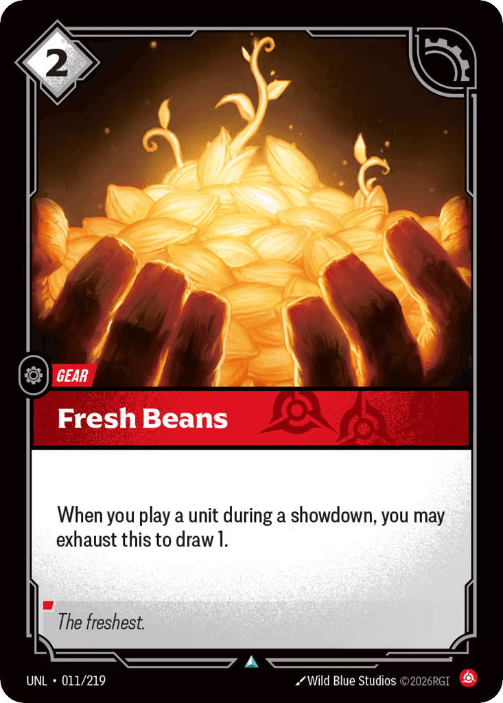 Fresh Beans [UNL-011]