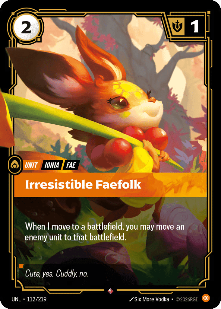 Irresistible Faefolk [UNL-112] (Foil)
